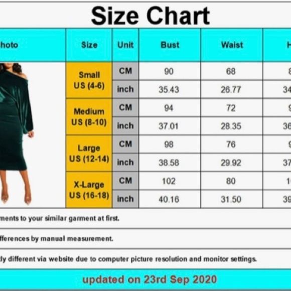 Green Velvet Long Sleeve Dress Sexy Off Shoulder Bodycon Cocktail Par…​​ - Picture 3 of 3